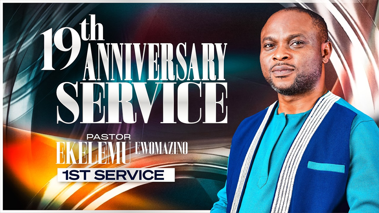 Ruach Tabernacle | 19TH ANNIVERSARY SERVICE | Pst. Ekelemu Ewomazino | 1st Service cover art
