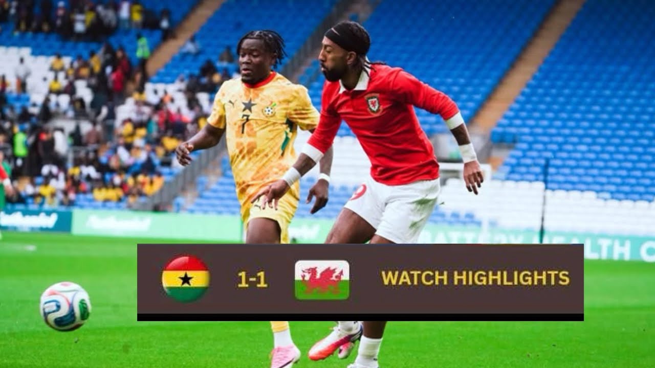 GHANA VS WALES(1-1) PRE WORLD CUP FRIENDLY - ALL GOALS & HIGHLIGHTS cover art