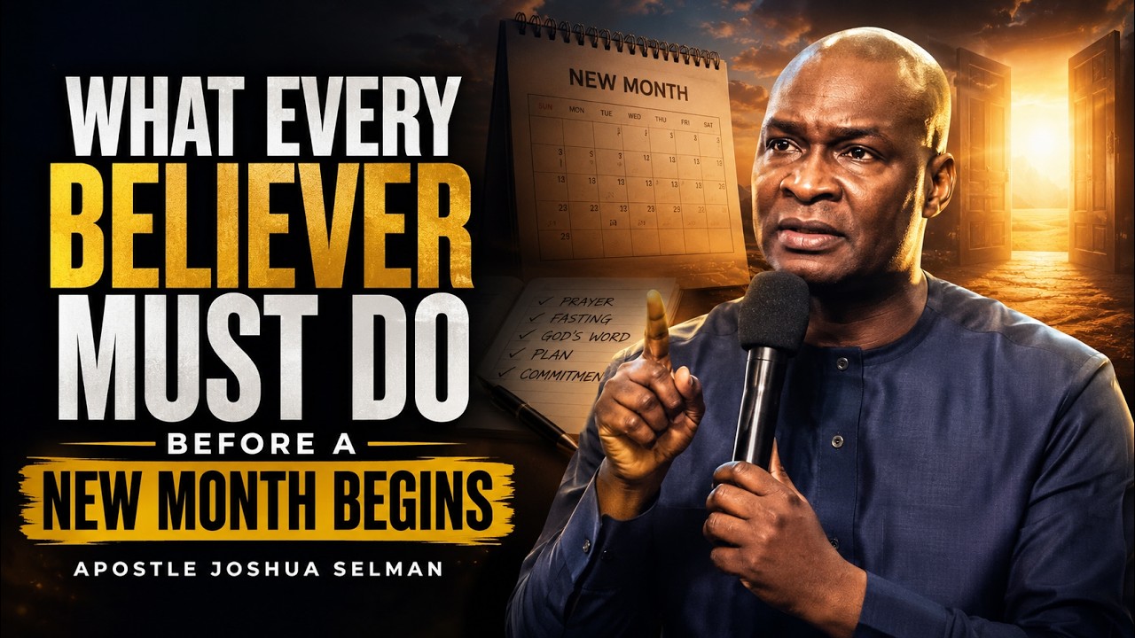 What Every Believer Must Do Before a New Month Begins | Apostle Joshua Selman cover art