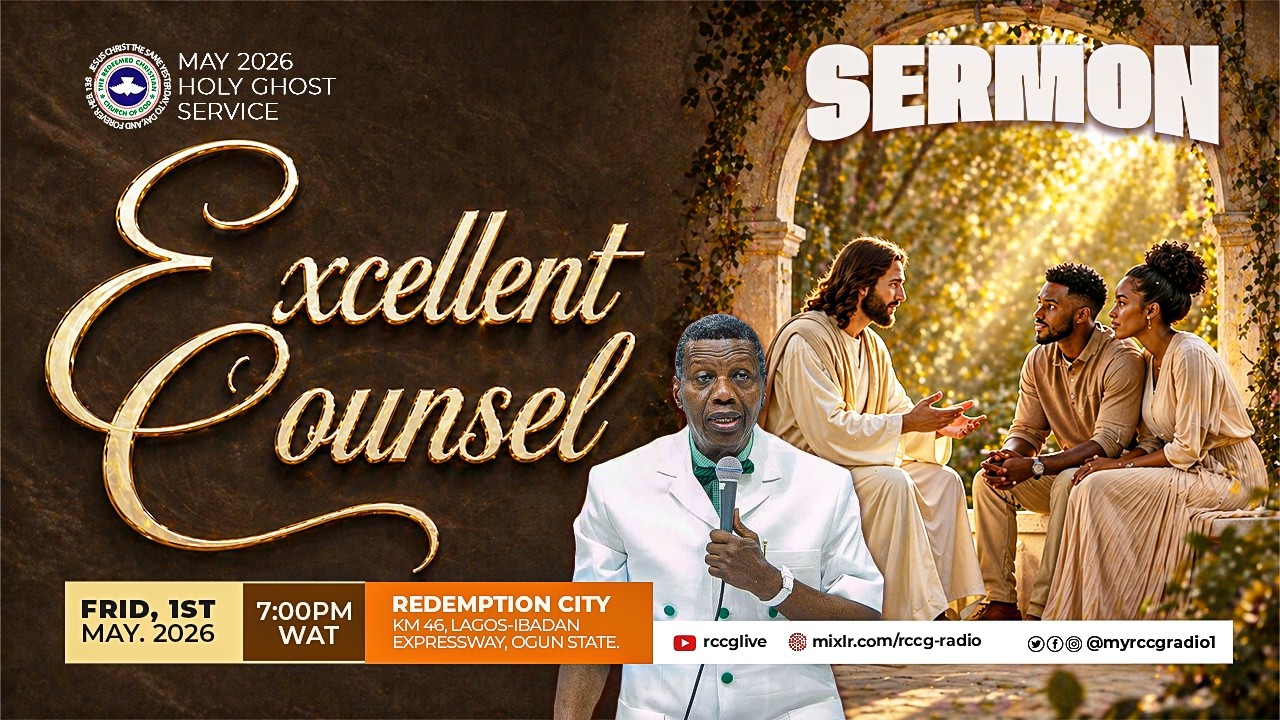 PASTOR E.A ADEBOYE SERMON - MAY 2026 HOLY GHOST  SERVICE cover art