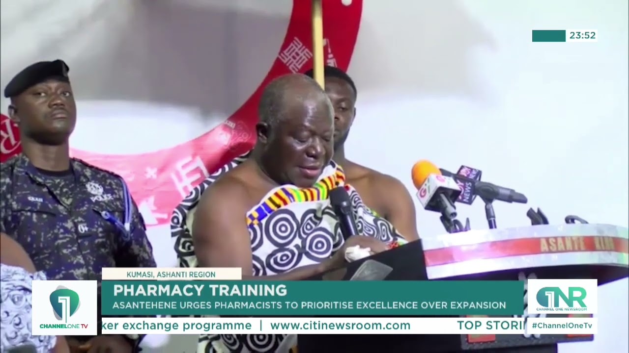 Asantehene Sends Strong Warning to Pharmaceutical Society of Ghana cover art