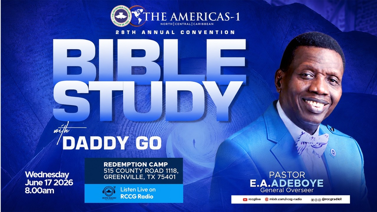 RCCG JUNE 17th 2026 | PASTOR E.A ADEBOYE BIBLE STUDY cover art