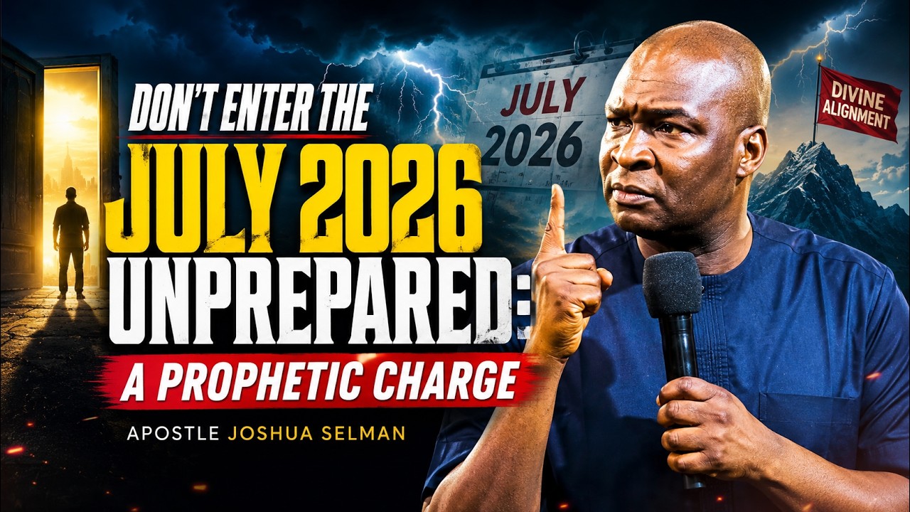 CROSS OVER WELL! Don't Enter the JULY 2026 Unprepared: A Prophetic Charge | Apostle Joshua Selman cover art