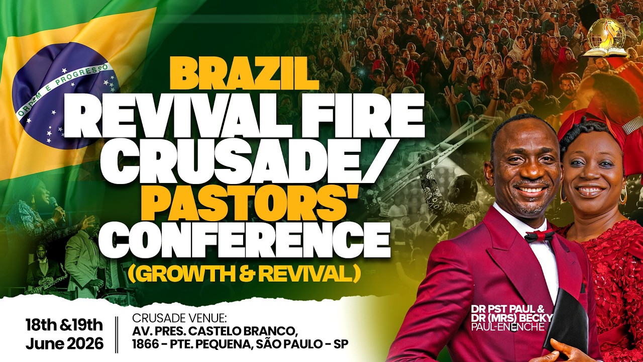 BRAZIL REVIVAL FIRE CRUSADE ||20-06-2026 cover art