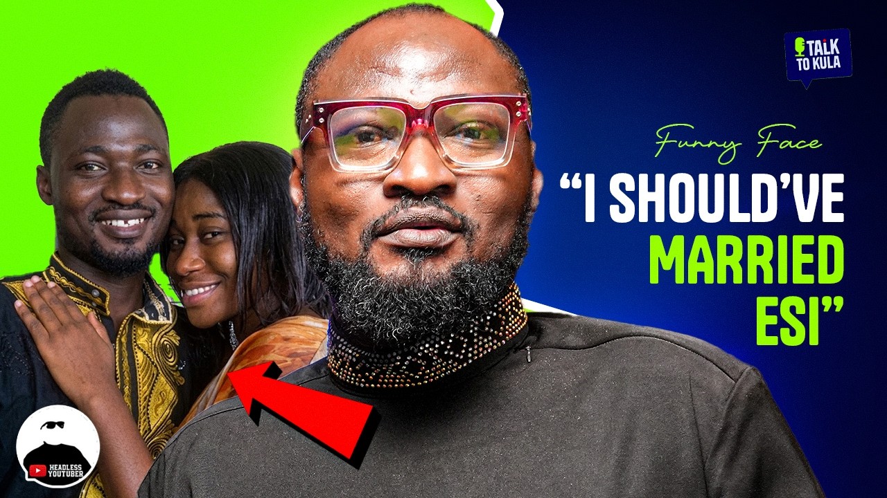 "I should have married Esi from Chorkor Trotro" - Funny Face Shares Regrets cover art