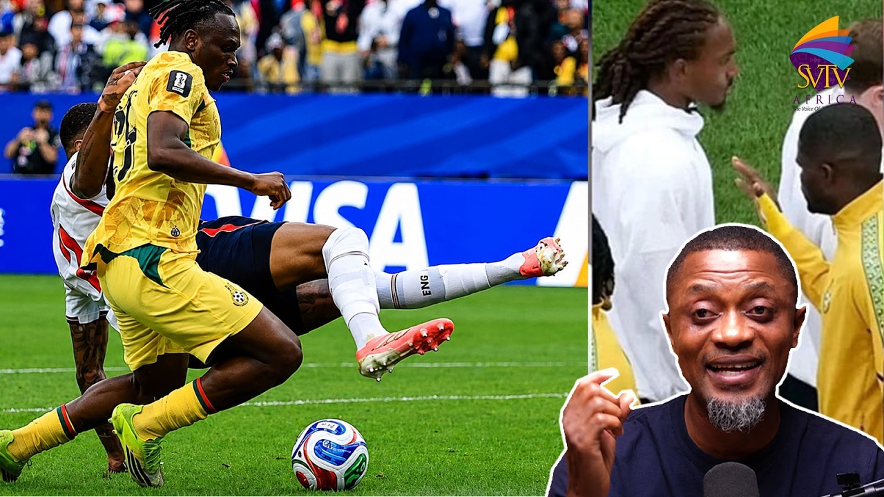 Black Stars Røbbed Against England:-Spence Faces Public Backlash for Not Shaking Hands With Partey cover art