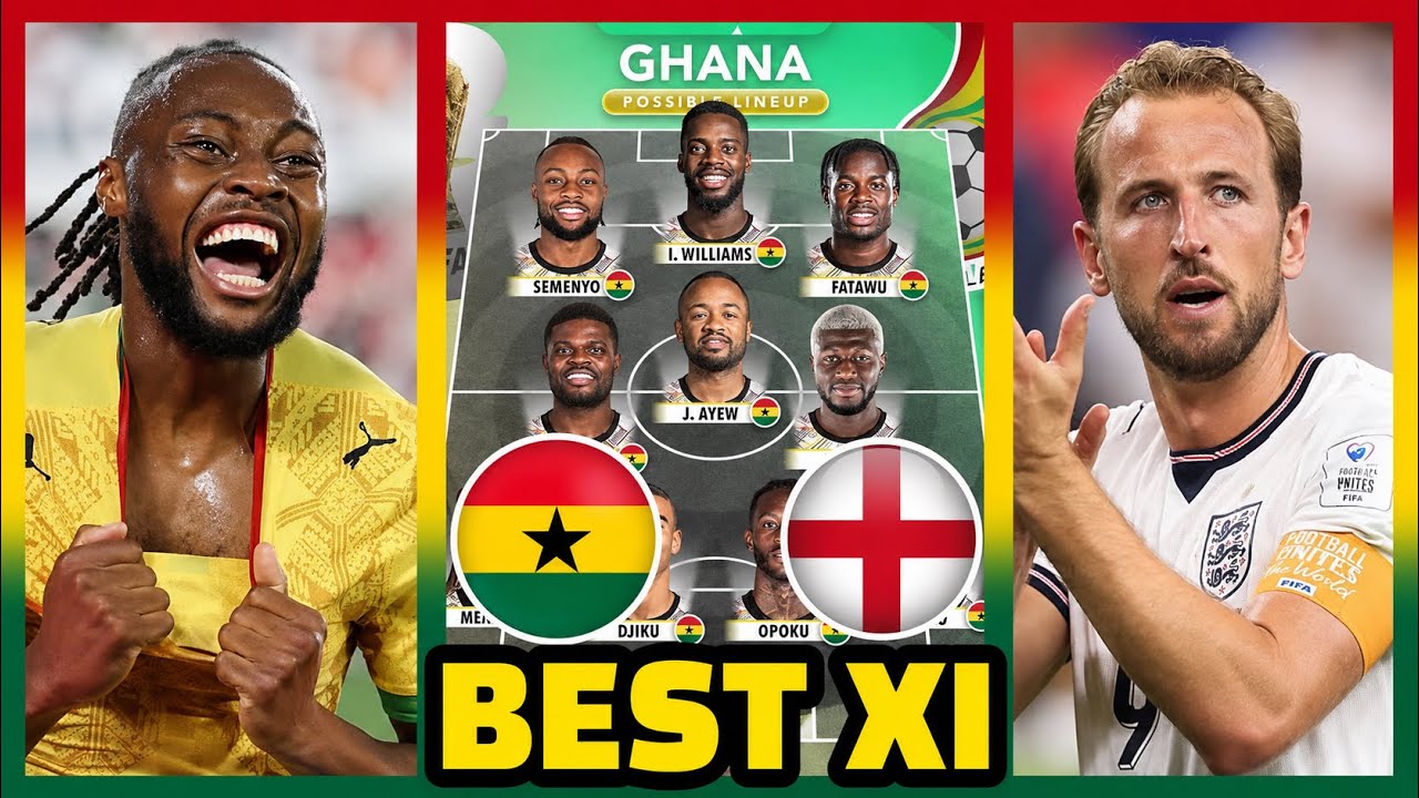 7 CHANGES MADE!! ENGLAND 🏴󠁧󠁢󠁥󠁮󠁧󠁿 VS GHANA 🇬🇭- PREDICTED BEST XI BY CARLOS QUIEROZ  cover art