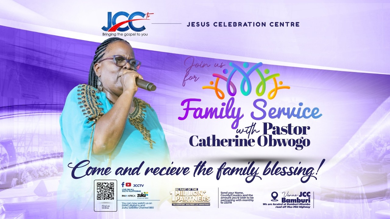 Family Miracle Service || Pastor Catherine Obwogo || Live from JCC Bamburi — Mombasa cover art