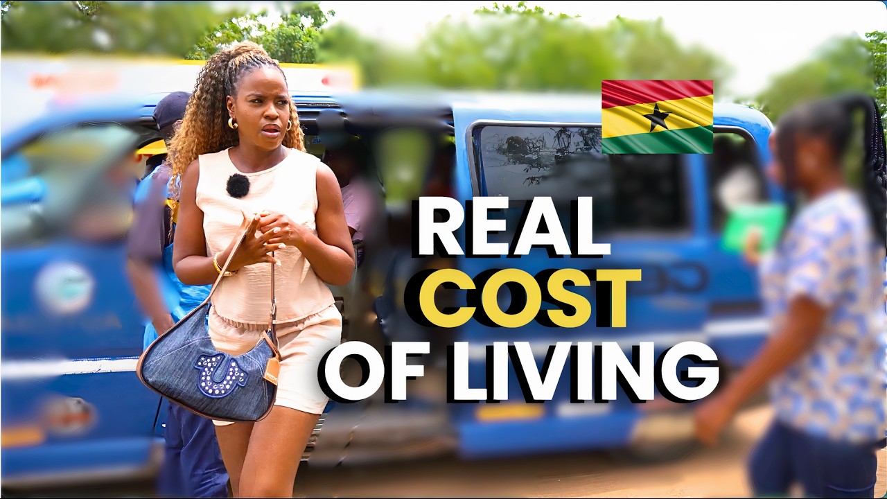 HOW MUCH MONEY DO YOU NEED TO LIVE COMFORTABLY IN GHANA | RENT, FOOD, TRANSPORT, SCHOOL, HEALTH ETC. cover art