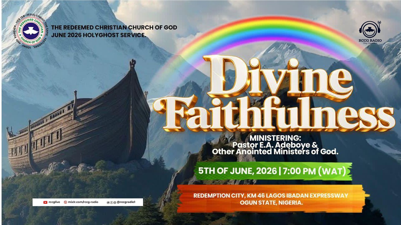 RCCG JUNE 5th 2026 | HOLY GHOST SERVICE cover art