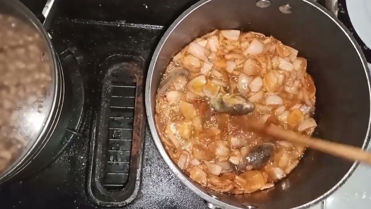 How to prepare beans stew with palm kernel oil. #food #new #cooking cover art