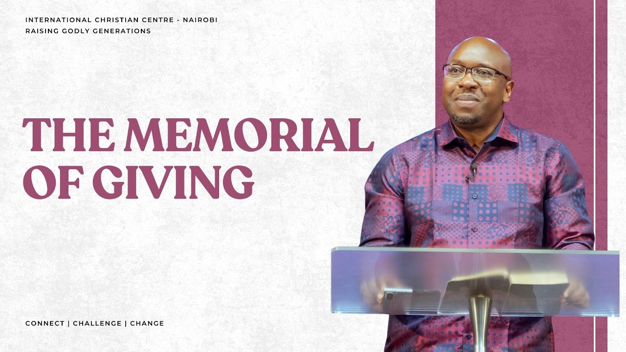 The Memorial Of Giving | Bishop Gibson Anduvate cover art