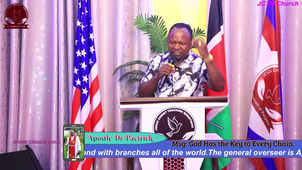 Msg: God Has the Key to Every Chain by Apostle Dr Patrick Ngalama