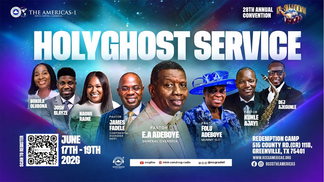 RCCG AMERICA CONVENTION 2026 | DAY 3 - HOLY GHOST SERVICE cover art