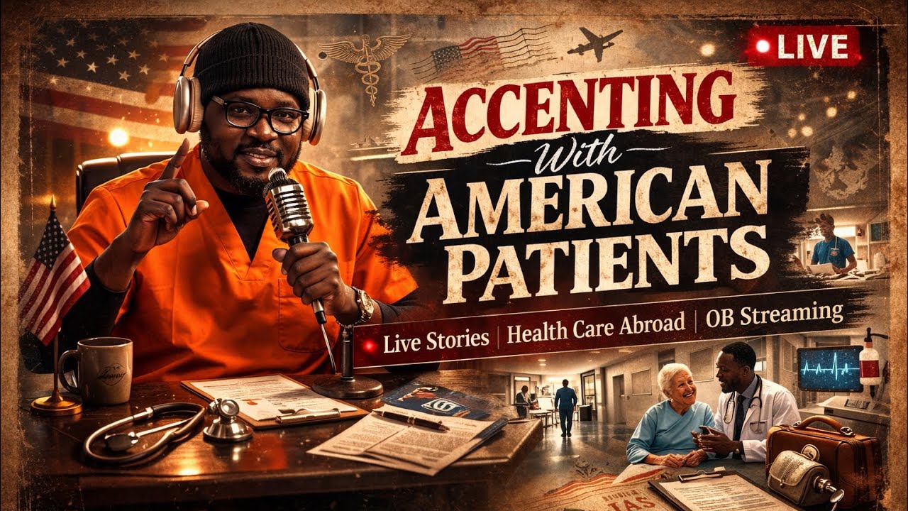 #6 IRL STREAM - Accenting with American Patients - OB AMPONSAH cover art