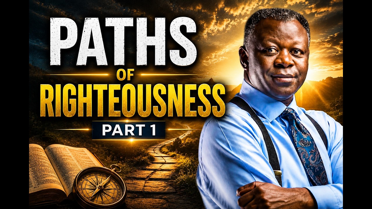 PATHS OF RIGHTEOUSNESS -  REV. EASTWOOD ANABA cover art