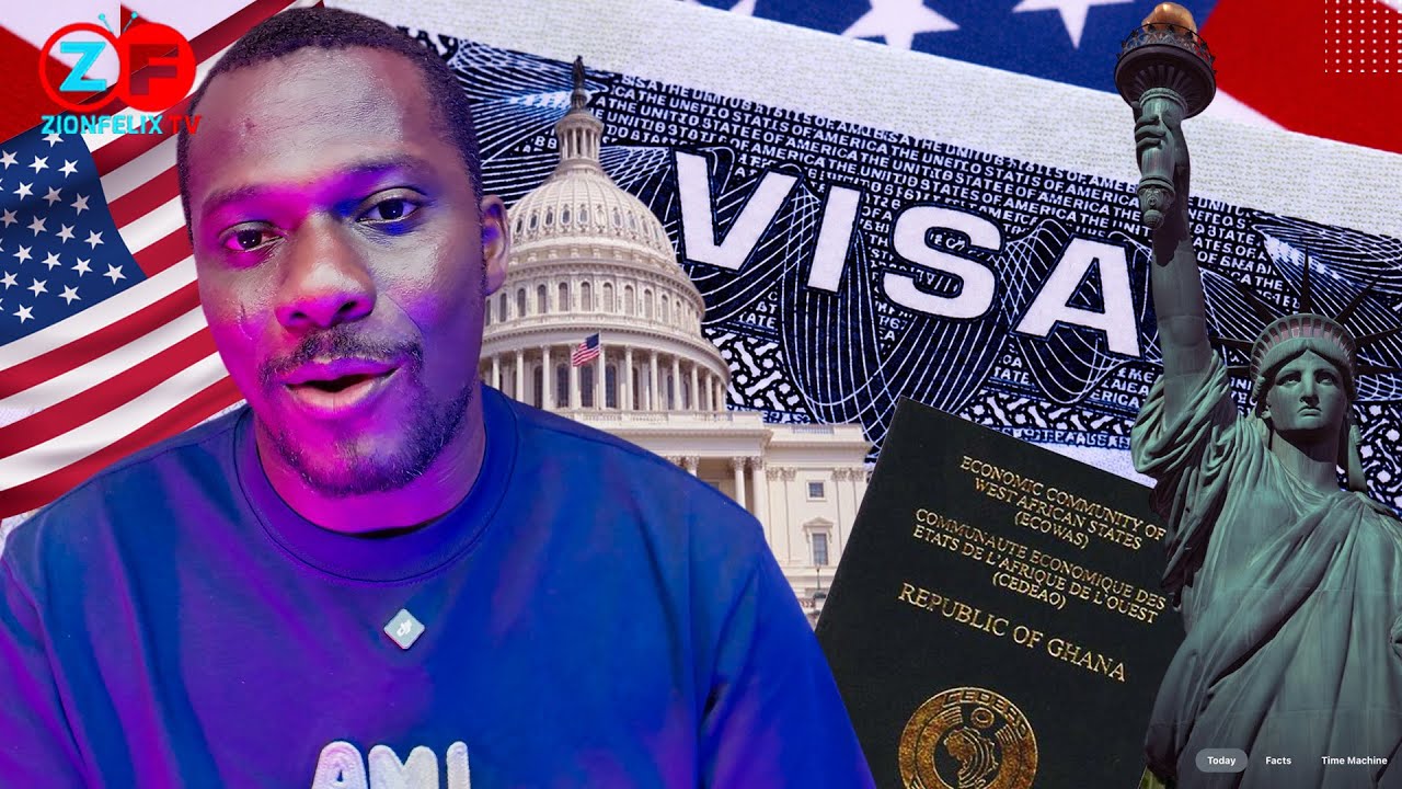 How I Got My USA Visa, I Was Afraid - Zionfelix Shares First Time America Visa Interview Experience cover art