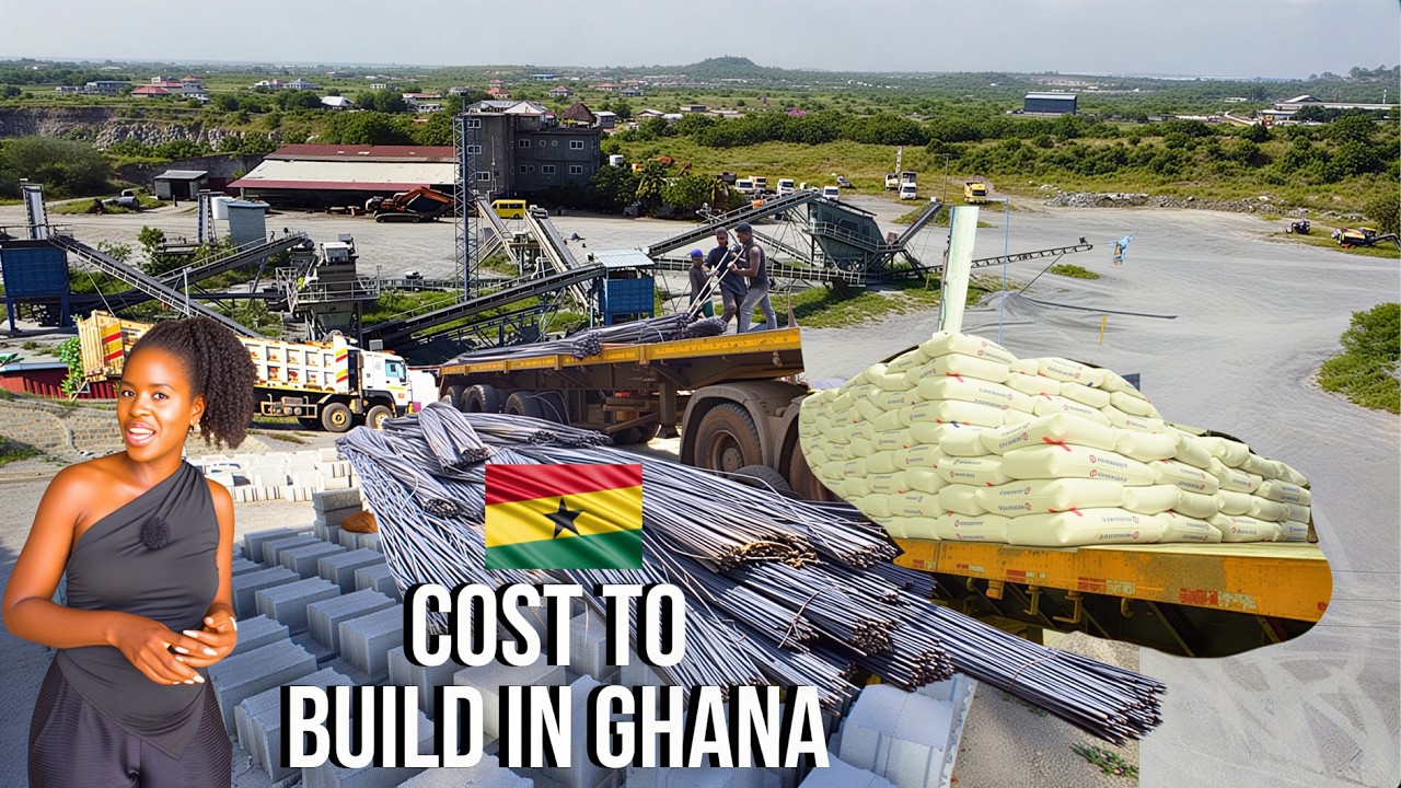 HOW MUCH DOES IT COST TO BUILD A HOUSE IN GHANA ? | COST OF BUILDING MATERIALS cover art