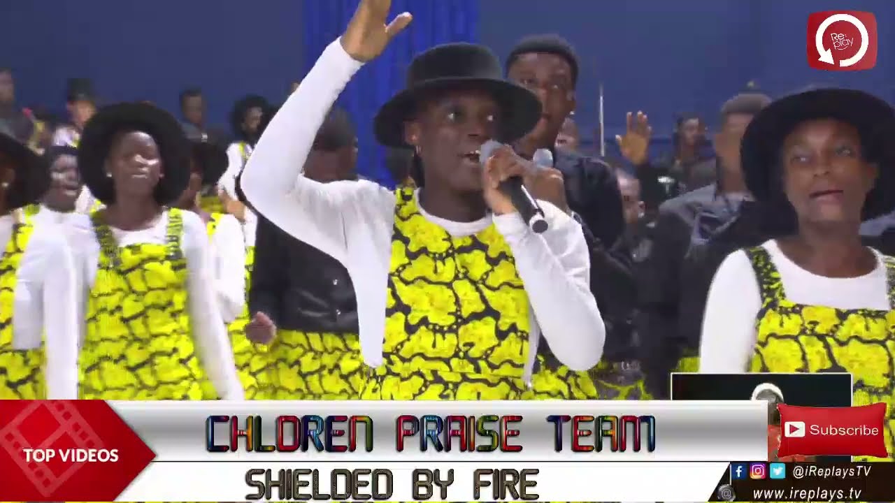 CHILDREN PRAISE TEAM WORSHIP | SHIELDED BY FIRE cover art