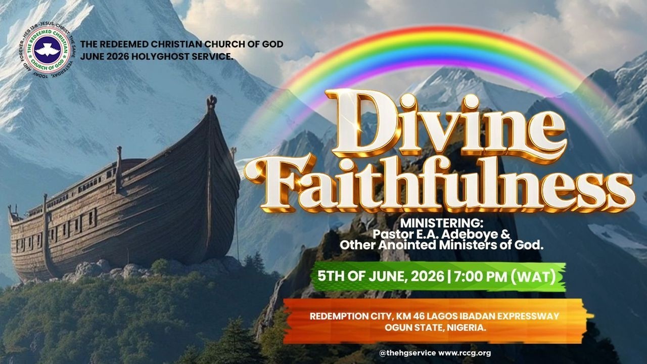 JUNE 2026_ RCCG HOLY GHOST SERVICE || DIVINE FAITHFULNESS cover art