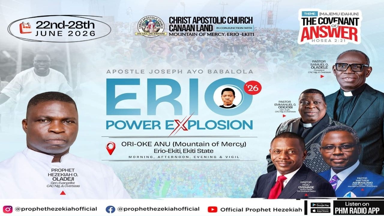 ERIO'26" APOSTLE AYO BABALOLA POWER EXPLOSION || THE CONVENANT ANSWER cover art