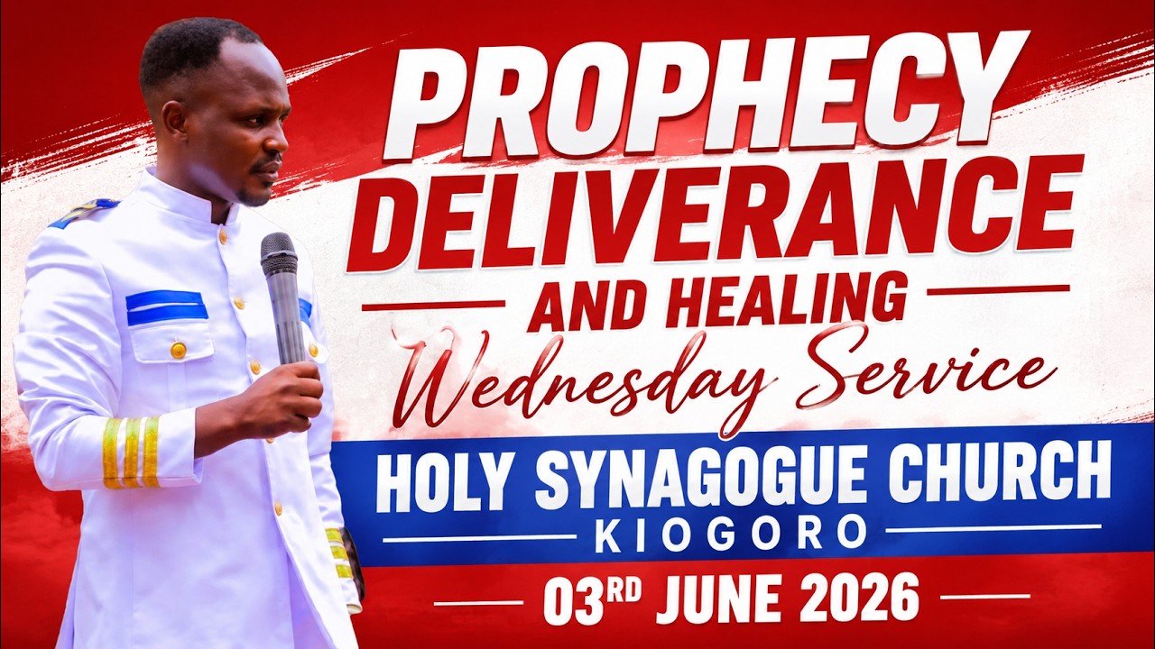 PROPHECY DELIVERANCE AND HEALING WEDNESDAY SERVICE 03RD JUNE 2026 cover art