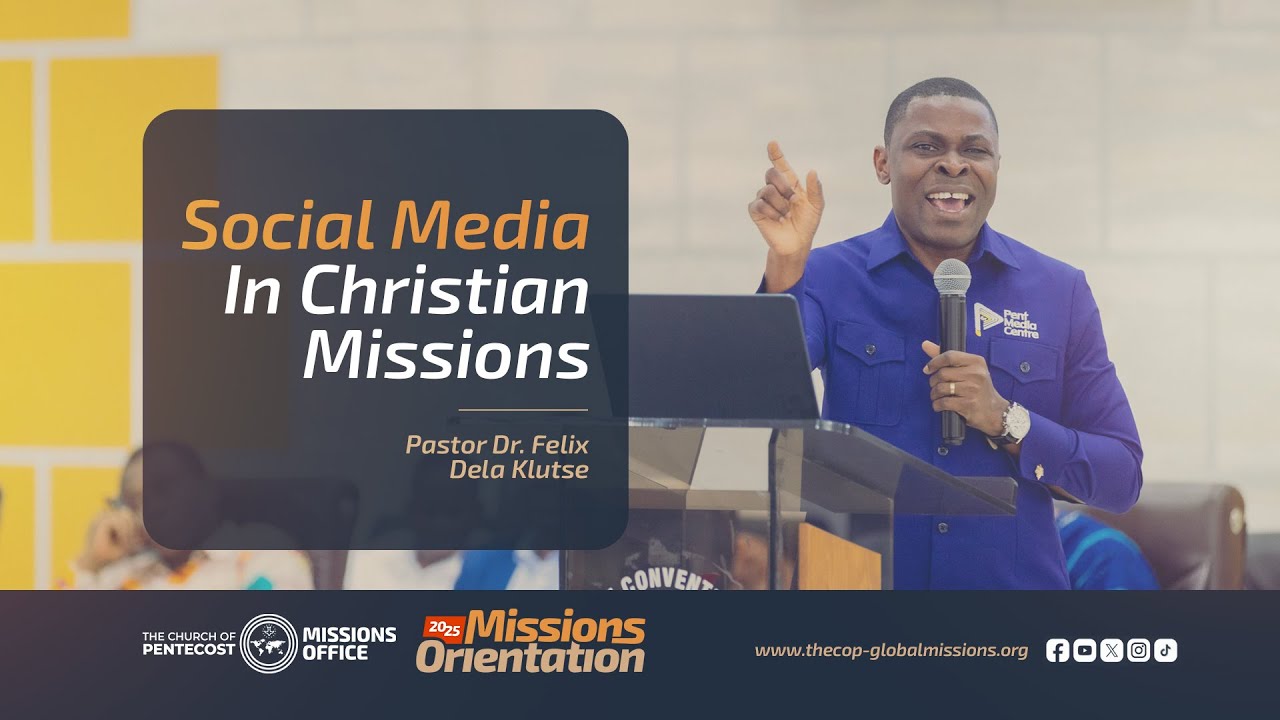 Social Media In Christian Missions. - Pastor Dr. Felix Dela Klutse cover art