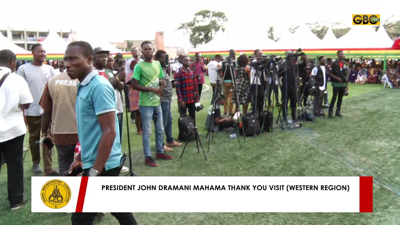 President John Dramani Mahama Thank you visit (Western Region) cover art