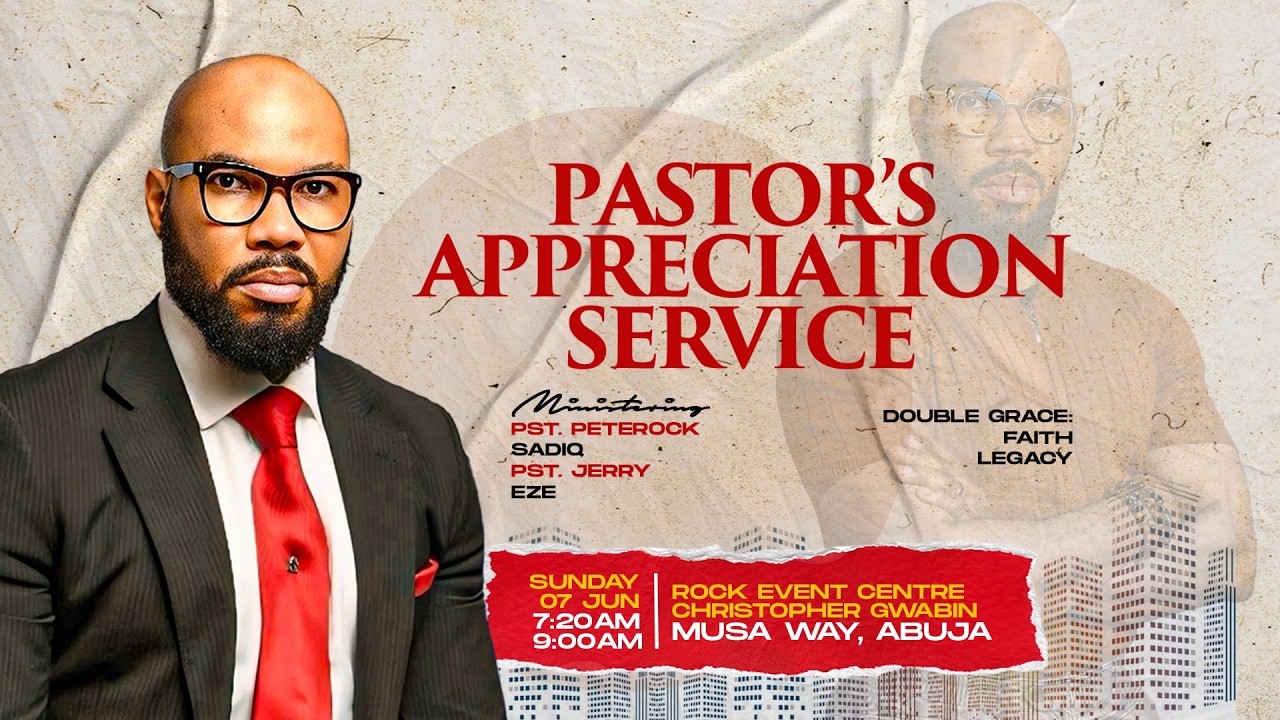 PASTOR APPRECIATION 2ND SERVICE || 7TH JUNE 2026