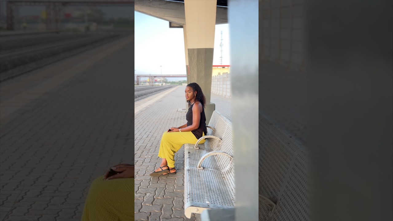 Going on a Train in Ghana #livinginghana #train