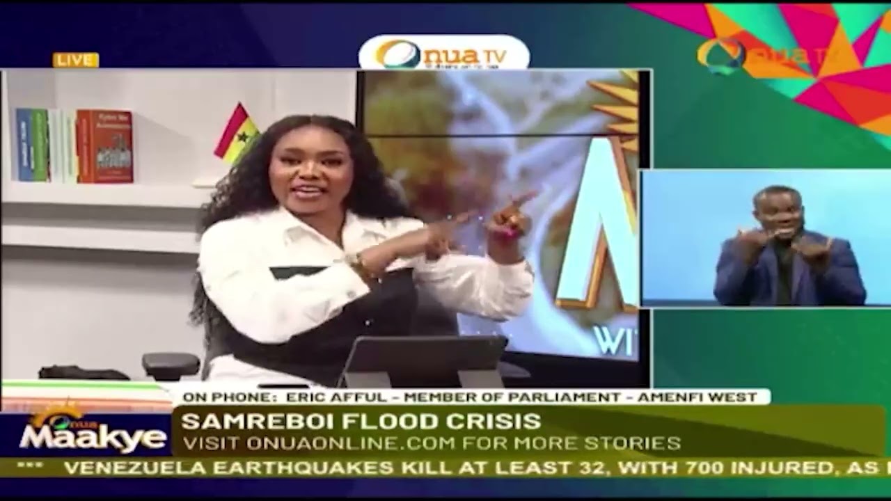 Nana Ama Agyarko shares her two cents on Samreboi flooding crisis. cover art