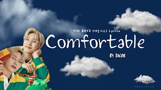 (더보이즈) THE BOYZ Comfortable by JACOB  lyrics cover art