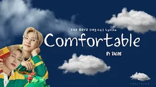 (더보이즈) THE BOYZ Comfortable by JACOB  lyrics cover art