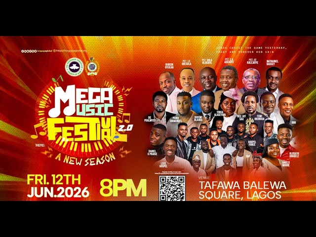 RCCG MEGA MUSIC FESTIVAL 2026 cover art