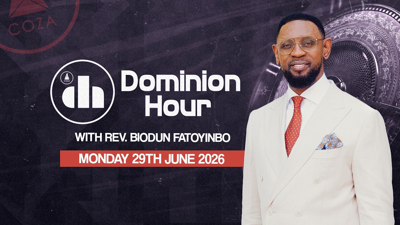 Dominion Hour With Reverend Biodun Fatoyinbo | Monday, 29th June 2026 cover art
