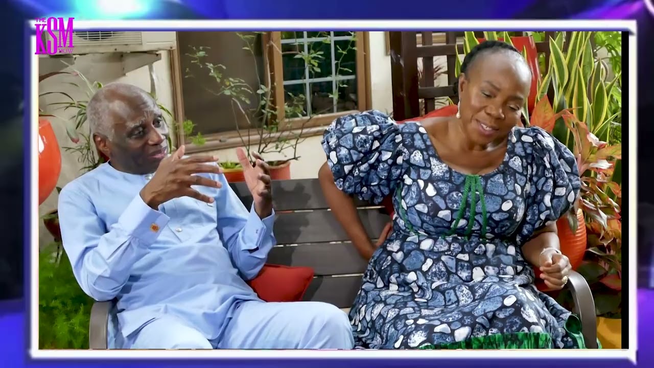 "I did not marry a Legal Brain I married a "Heart" -Esther Cobbah Tsatsu Tsikata & his wife KSM SHOW cover art