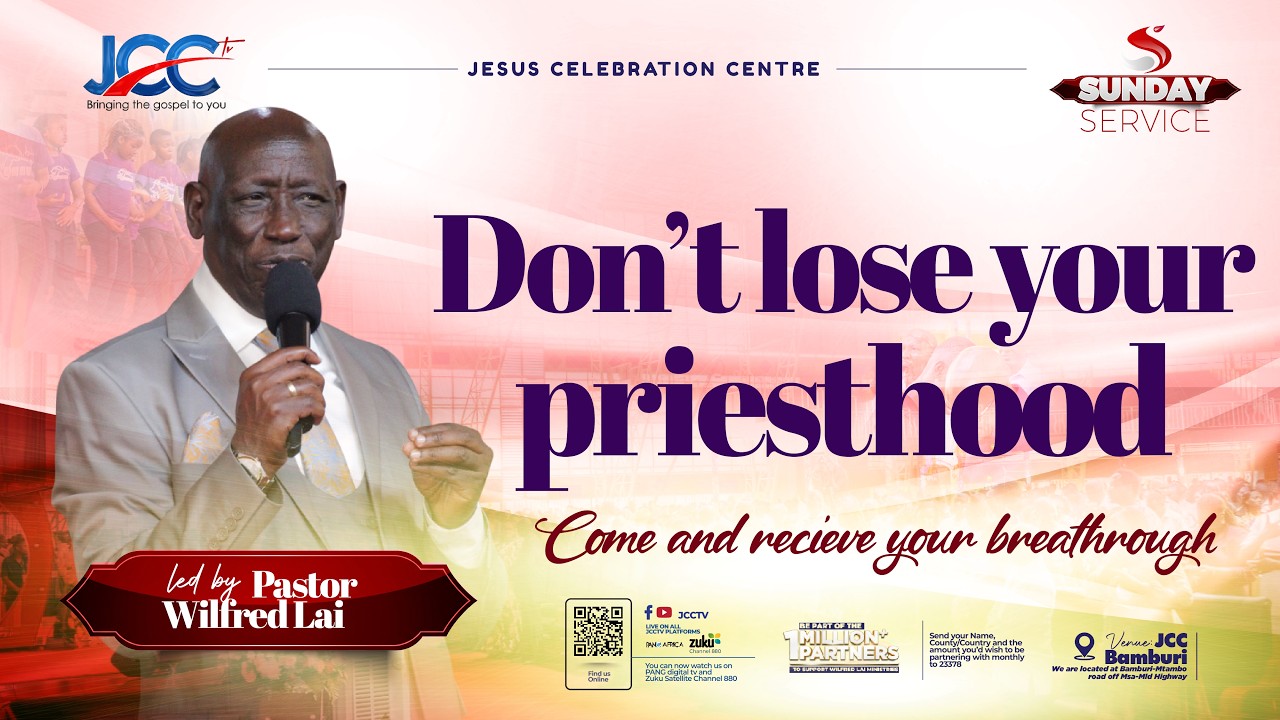 Don't Lose Your Priesthood — Pastor Wilfred Lai || Sunday Service cover art