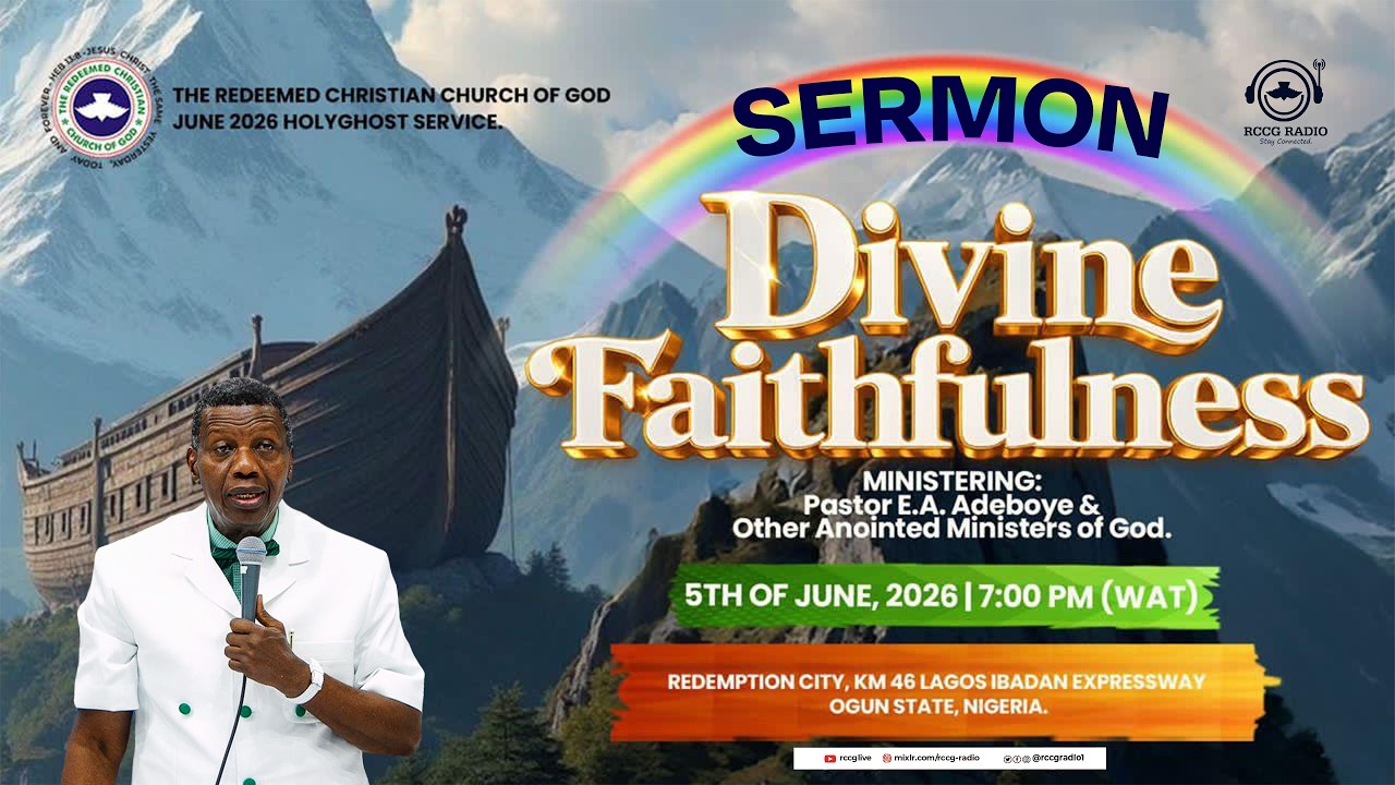 PASTOR E.A ADEBOYE SERMON - JUNE 2026 HOLY GHOST  SERVICE cover art