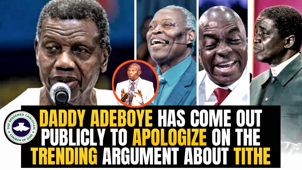 PASTOR EA ADEBOYE APOLOGIZED TO ALL CHRISTIANS AND STRAIGHTENED THIS ISSUE IN CHURCHES IN NIGERIA. cover art