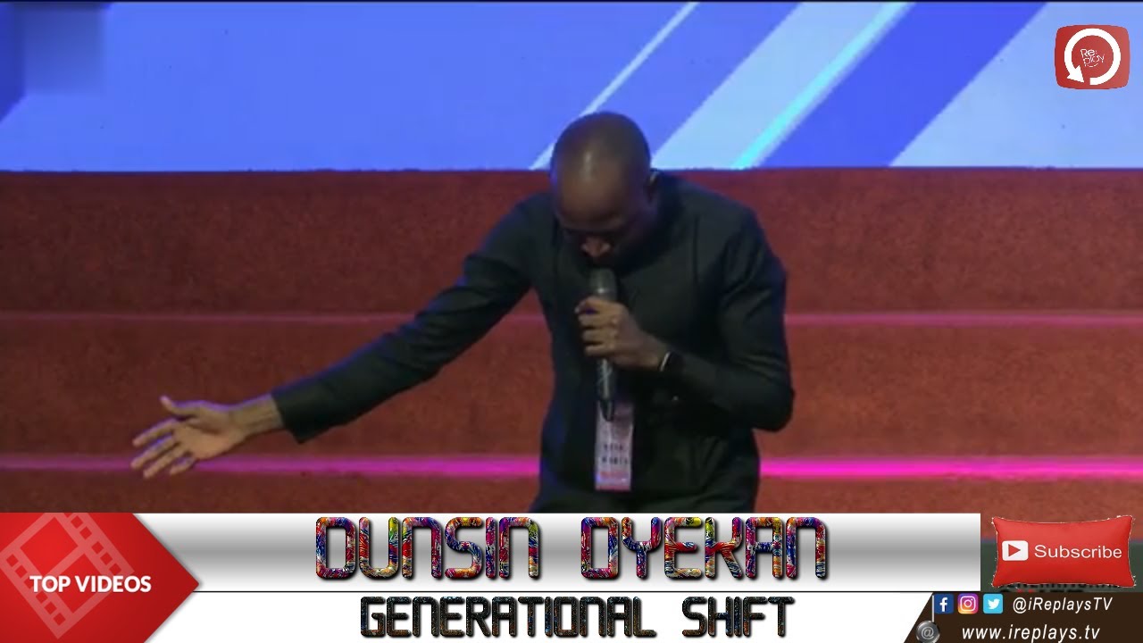 DUNSIN OYEKAN WORSHIP | GENERATIONAL SHIFT 2022 cover art