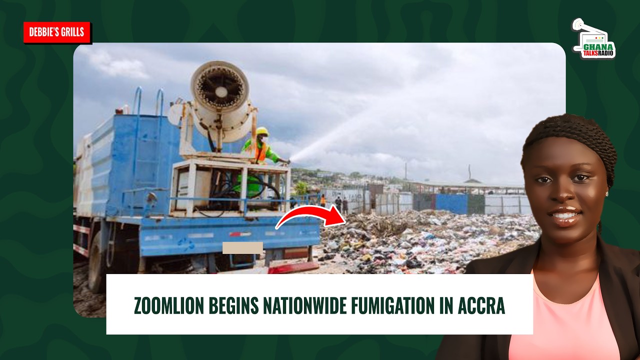 Zoomlion begins nationwide fumigation in Accra cover art
