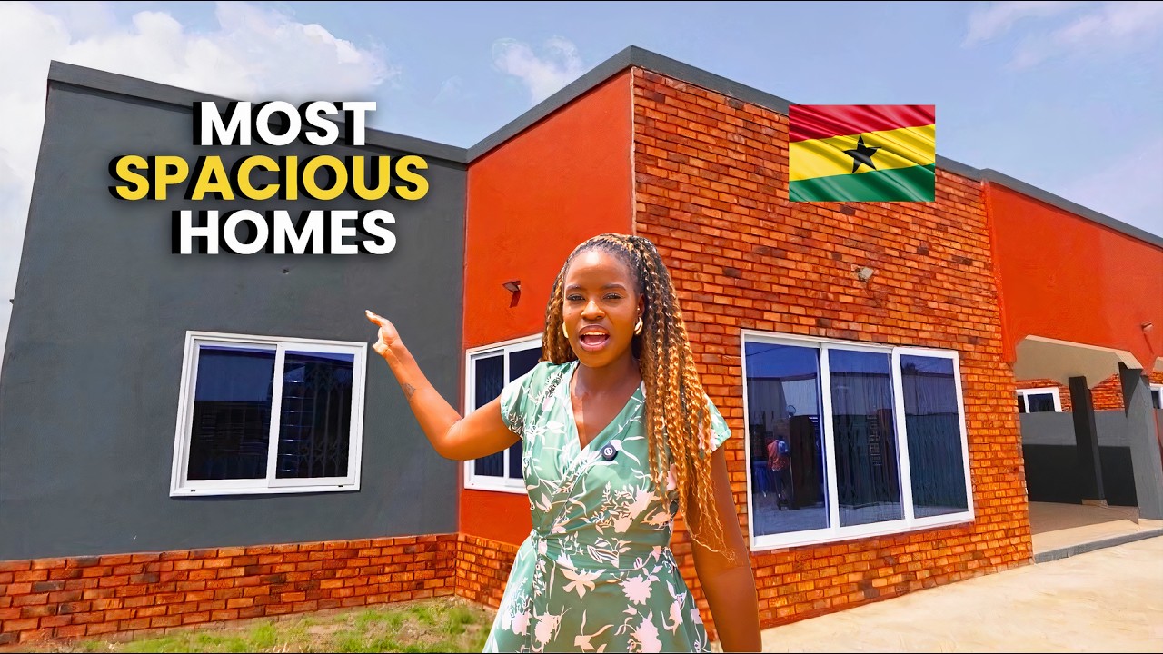 $62,500 HOUSES WITH INCREDIBLE SPACE IN GHANA cover art