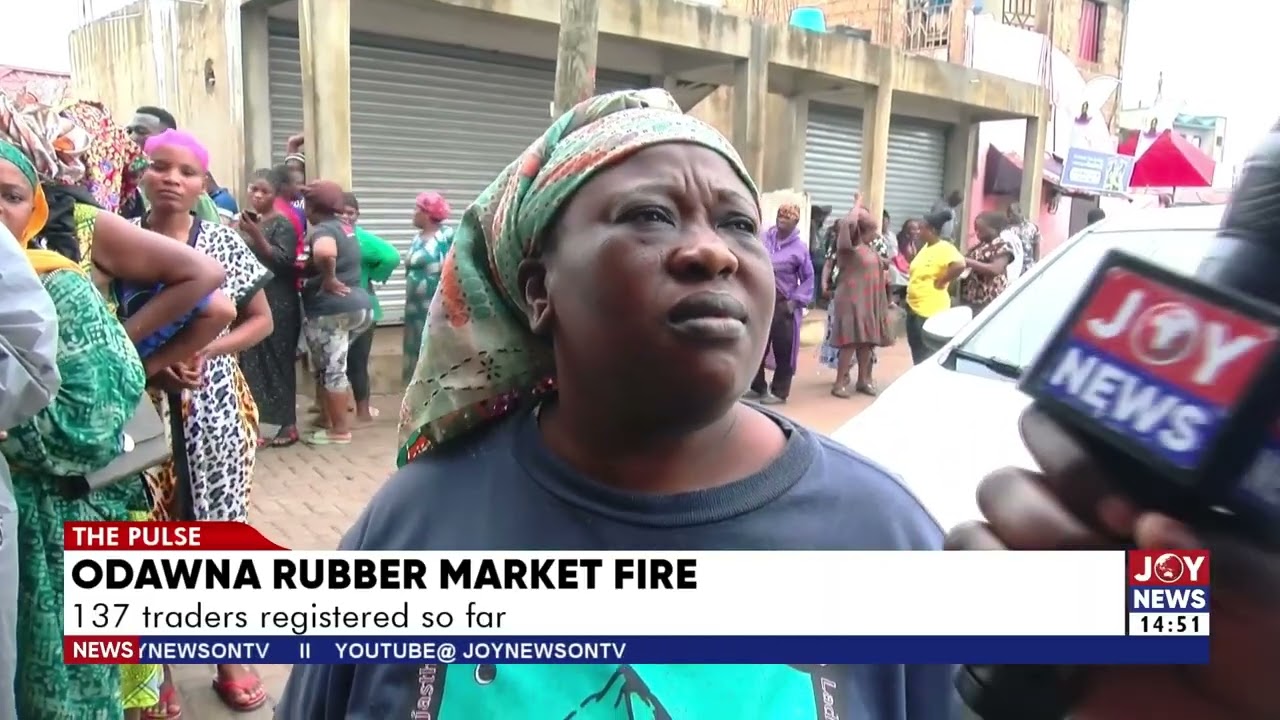 Odawna rubber market fire: We rely on loans from other people to run our businesses - Traders cover art
