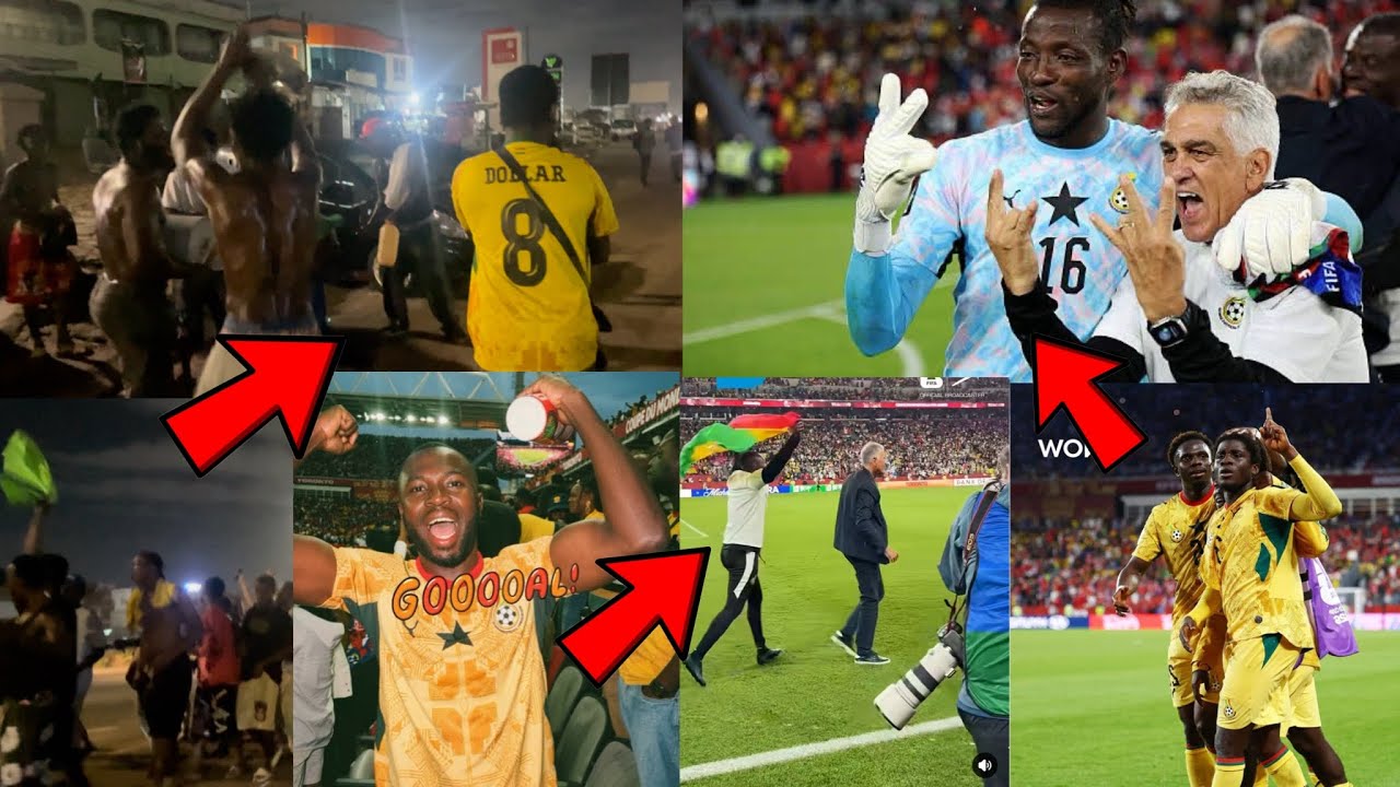 How Ghanaians Celebrated Black Stars World Cup Win Against Panama In Canada  cover art