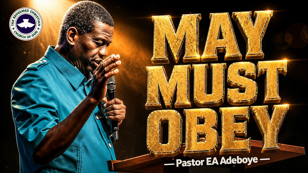 OH LORD LET MAY 2026 SPEAK FAVOUR FOR ME - PASTOR EA ADEBOYE cover art