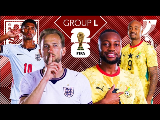 Ghana 0 - 0 England FIFA World Cup 2026 Live Update cover art
