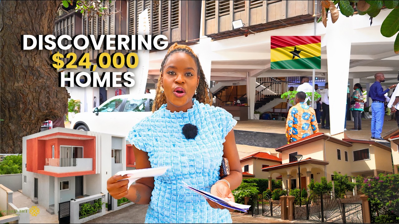 I ATTENDED A HOUSING FAIR IN ACCRA AND THERE ARE HOMES FOR $24,000 IN GHANA? cover art
