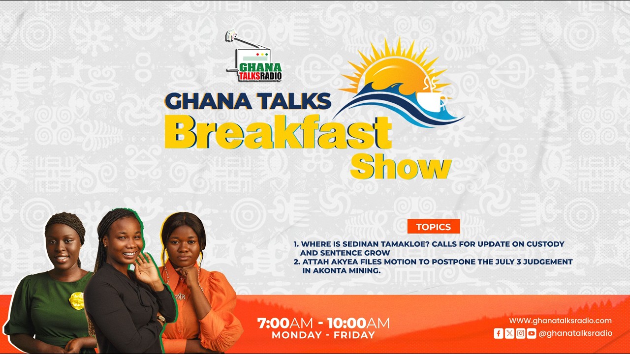 GhanaTalks Breakfast Show | 26th JUNE 2026 | #GhanaTalksBFS cover art