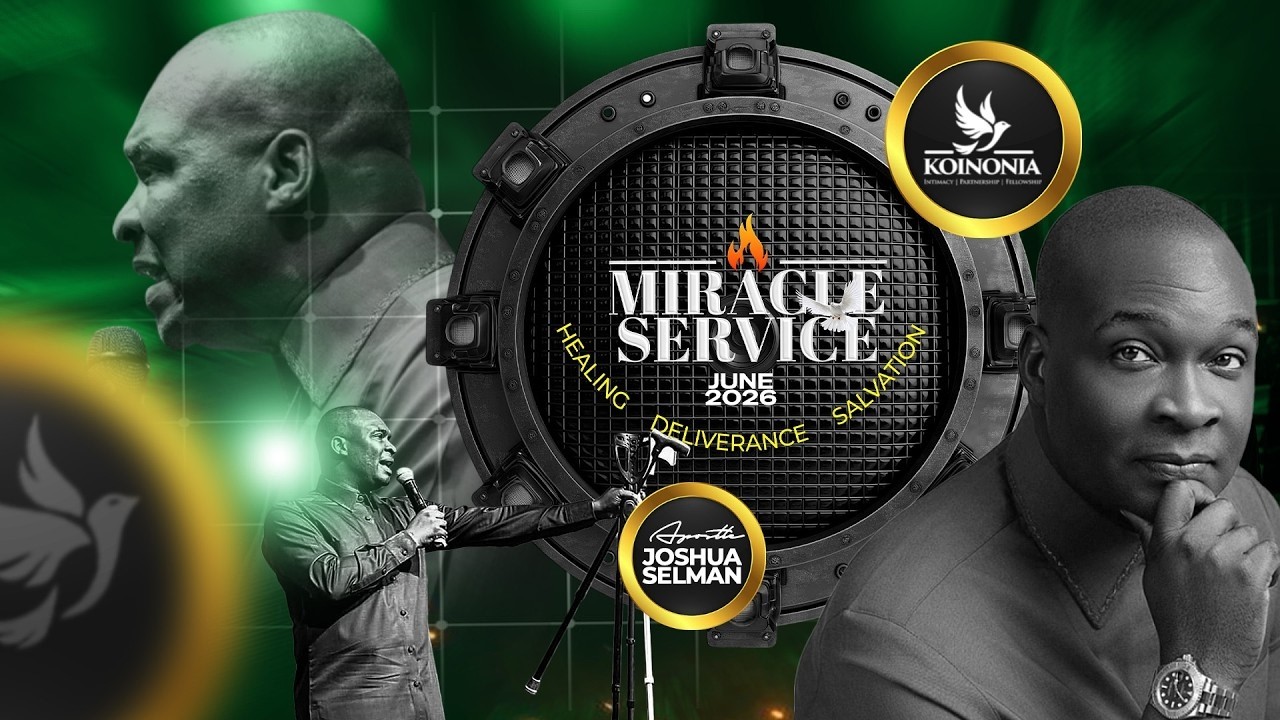 JUNE 2026 MIRACLE SERVICE WITH APOSTLE JOSHUA SELMAN cover art