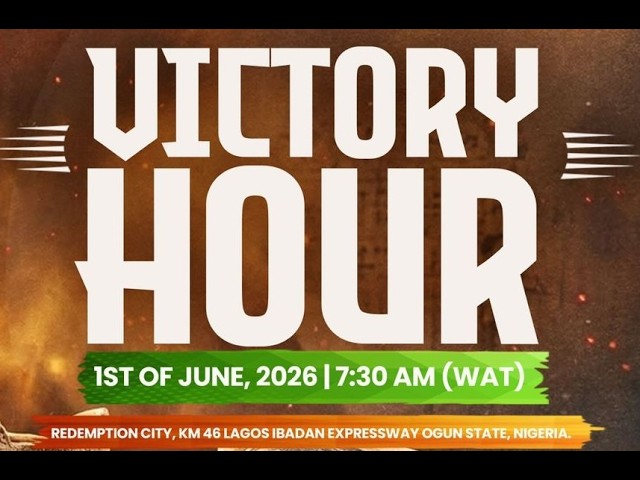 RCCG JUNE 1st 2026 | VICTORY HOUR cover art
